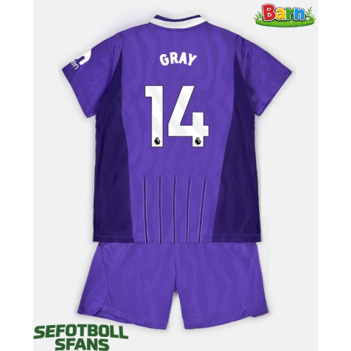 Tottenham Hotspur Archie Gray #14 Tredjeställ Barn 2026-27 Kortärmad (+ Korta byxor) Tottenham Hotspur Archie Gray #14 Tredjeställ Barn 2026-27 Kortärmad (+ Korta byxor)